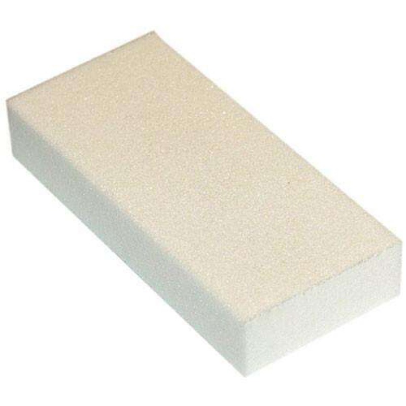 Cre8tion Buffer 2-Way White Foam, White Grit 100.120, 500 pcs/box, 06025 KK1004